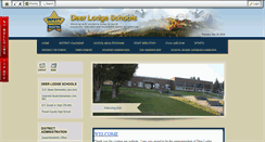 Desktop Screenshot of deerlodgeschools.org